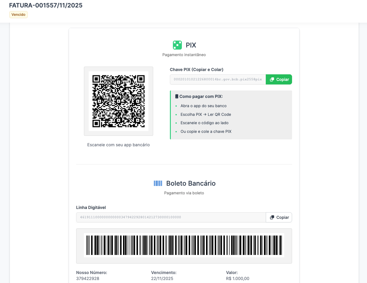 Asaas GateWay de Pagamento V3