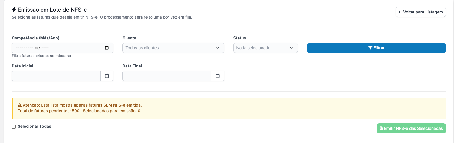 Asaas NFS-e para Perfex CRM